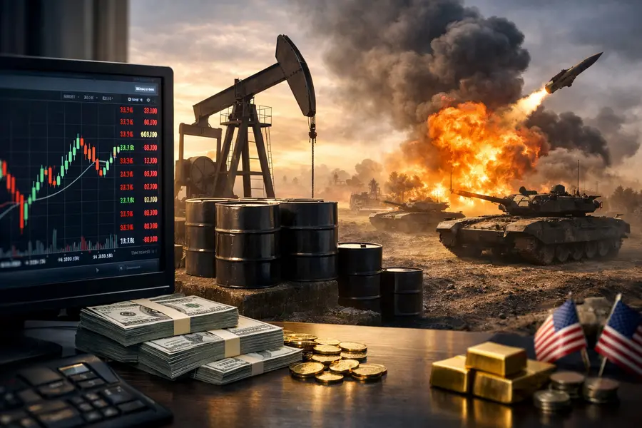 US Futures Waver as Oil Surge and Iran War Rattle Sentiment