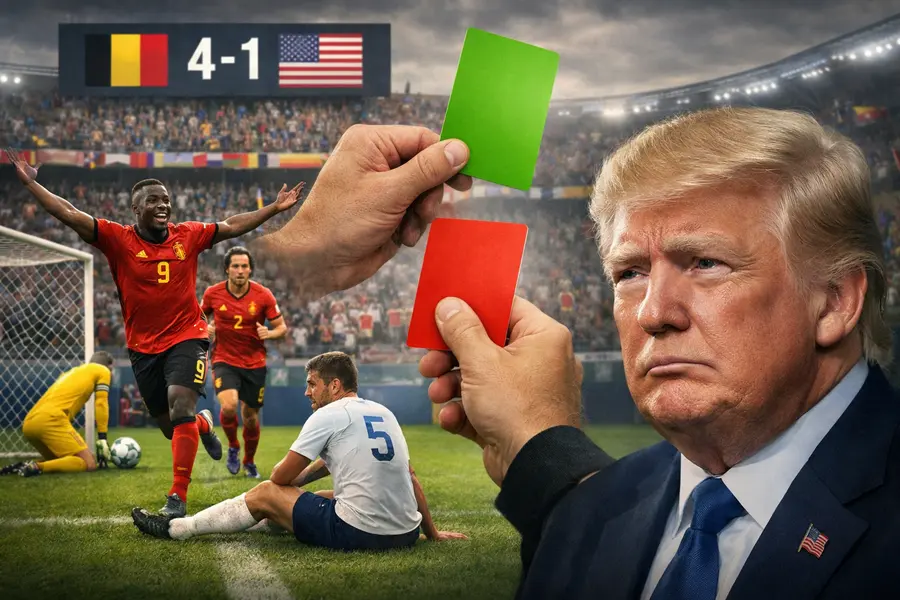 US World Cup Exit: Trump, Red Card Reversal, and a 4-1 Rout by Belgium