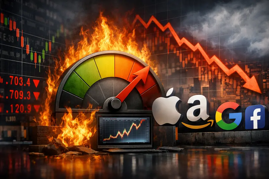 VIX Fear Index Rises on Big Tech Earnings Risk